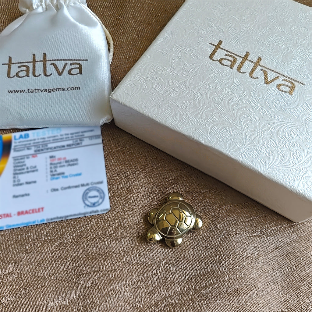 Golden Pyrite Turtle