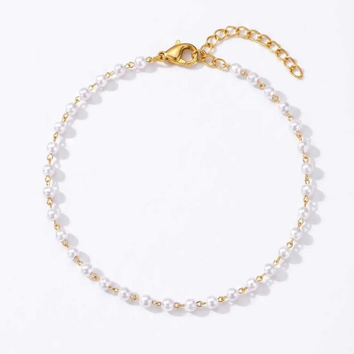 Pearl Station Chain Anklet