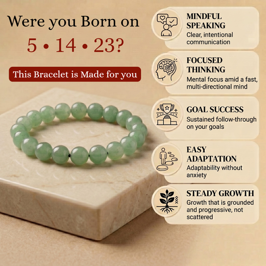 Mulank 5 Bracelet | For Born on 5, 14, 23