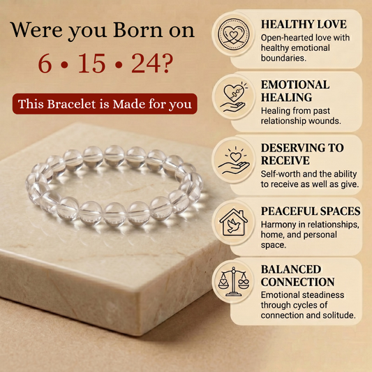 Mulank 6 Bracelet | For Born on 6, 15, 24