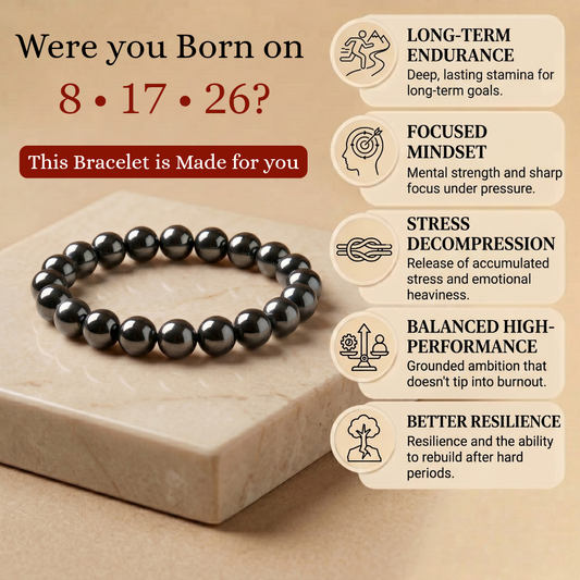 Mulank 8 Bracelet | For Born on 8, 17, 26