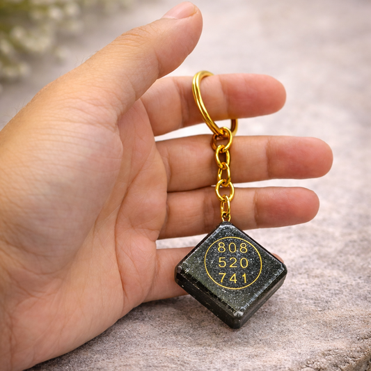 Pyrite Keychain