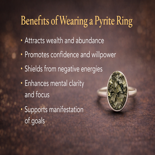 Pyrite Ring (Adjustable)