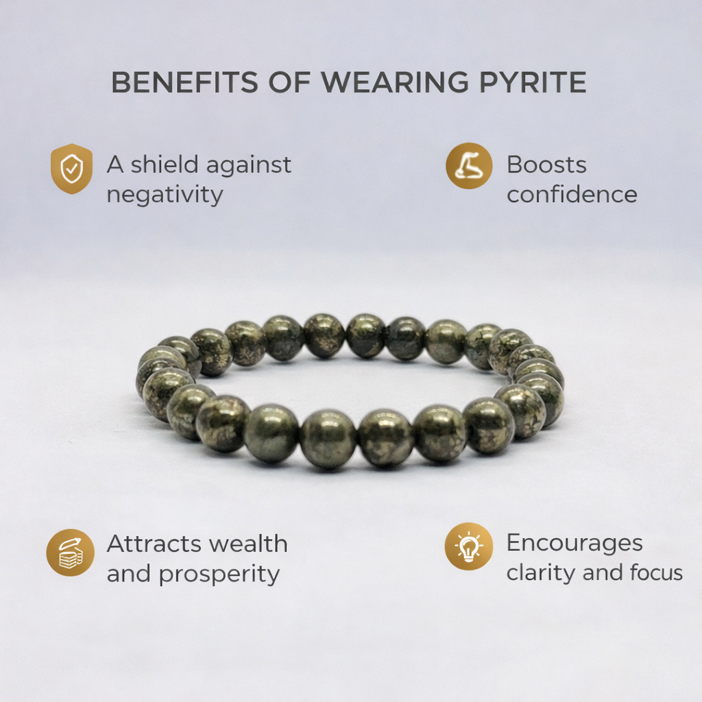 Raw Pyrite Bracelet