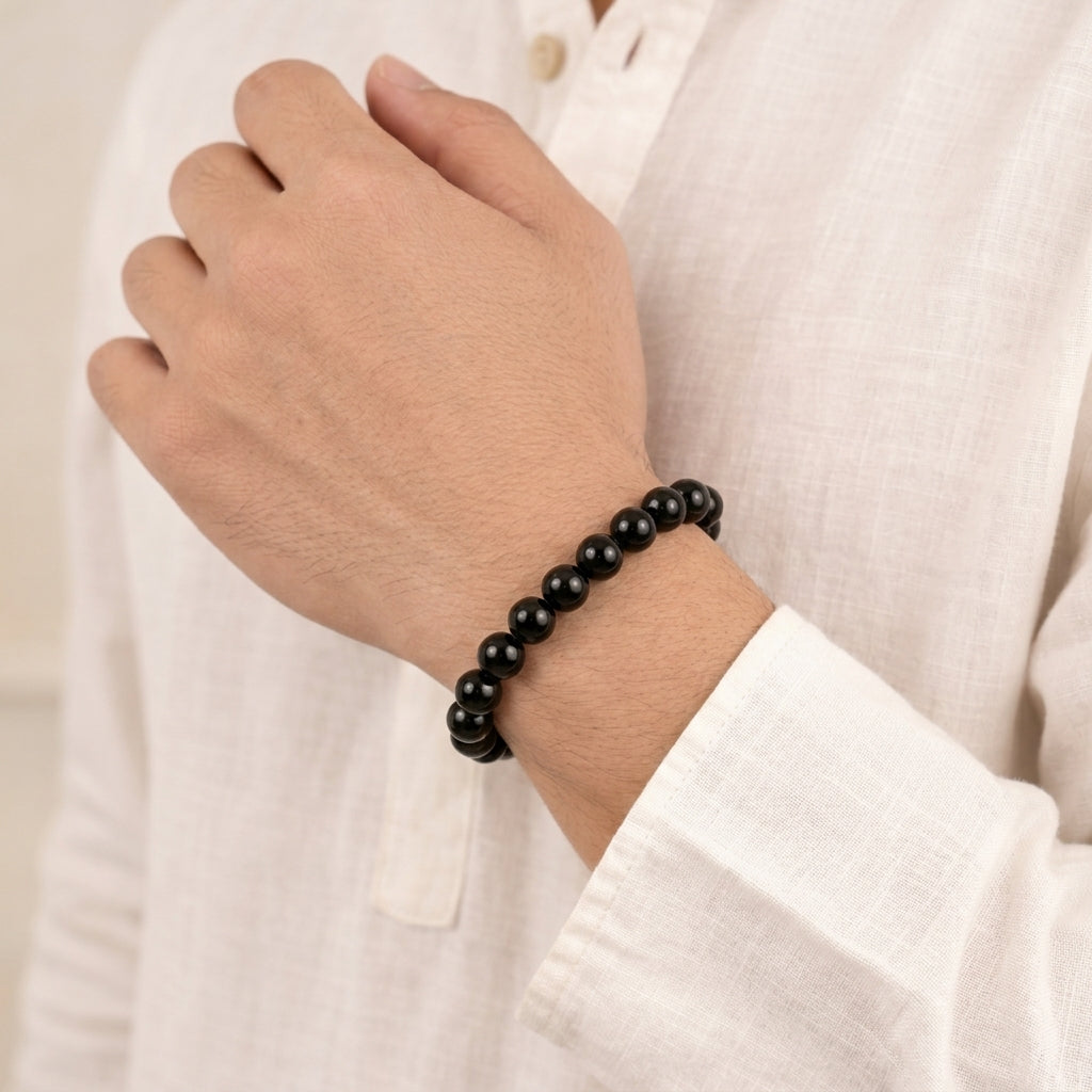 Black Obsidian Bracelet