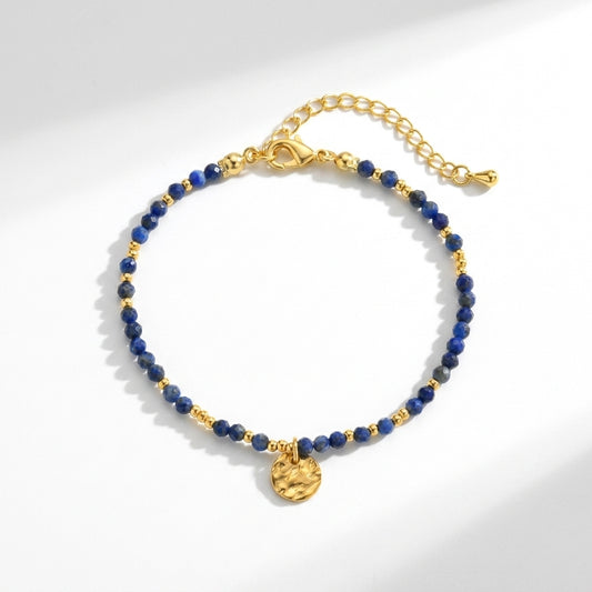 Lapis Lazuli Charm Bracelet