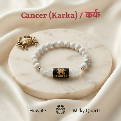 Cancer (Karka) Rashi Zodiac Bracelet