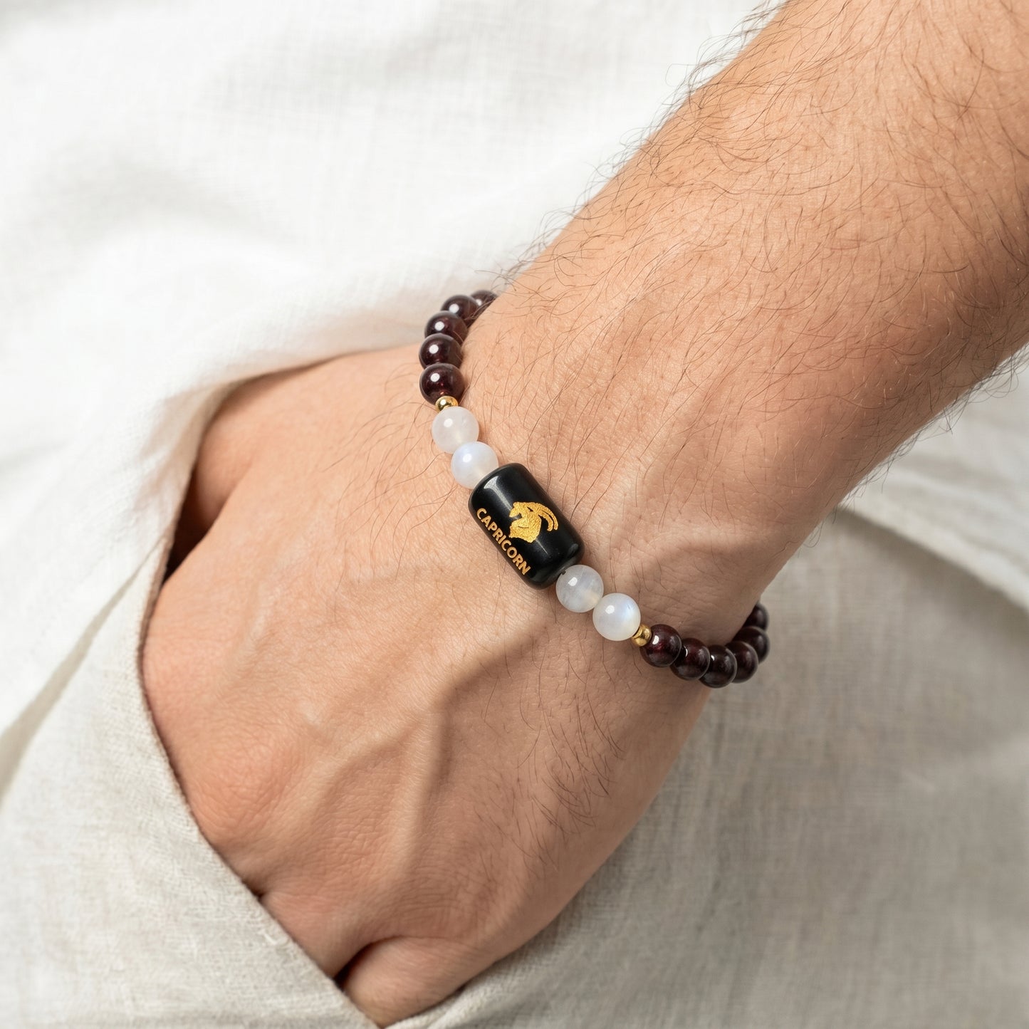 Capricorn (Makar) Rashi Zodiac Bracelet