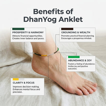 DhanYog Anklet (Adjustable)
