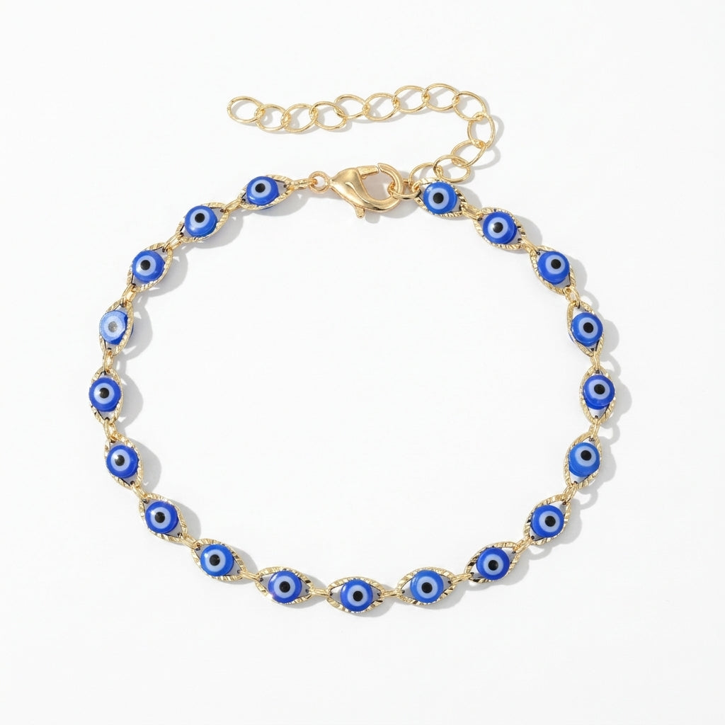 Natural Evil Eye Bracelet