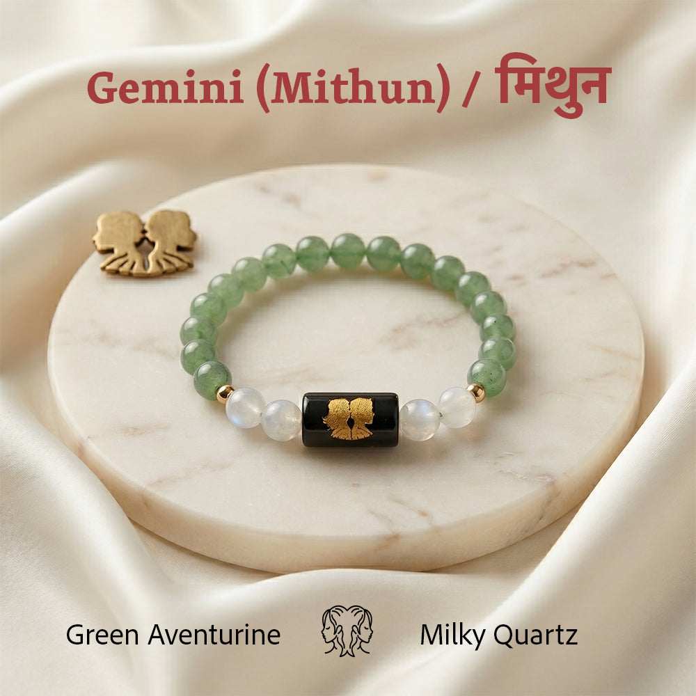 Gemini (Mithun) Rashi Zodiac Bracelet