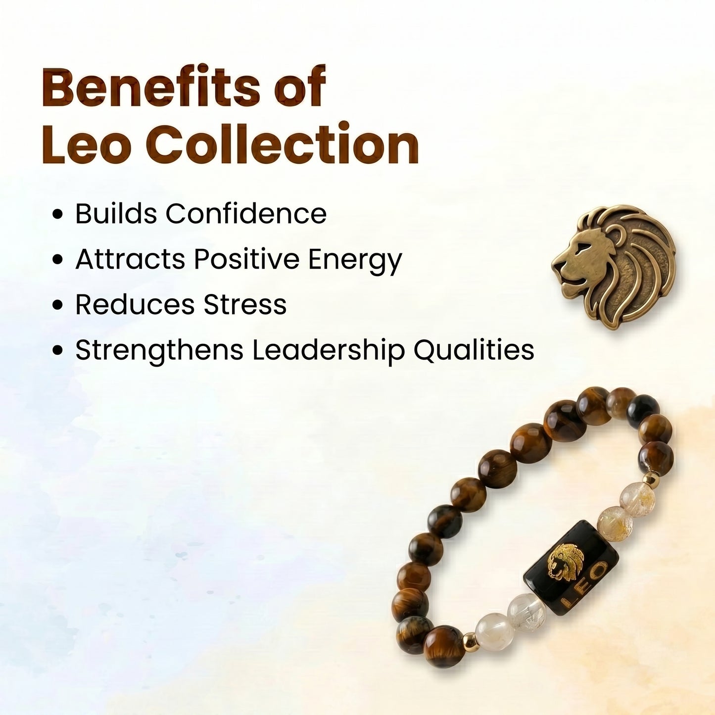 Leo (Singh) Rashi Zodiac Bracelet