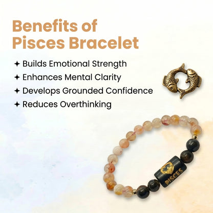 Pisces (Meen) Rashi Zodiac Bracelet
