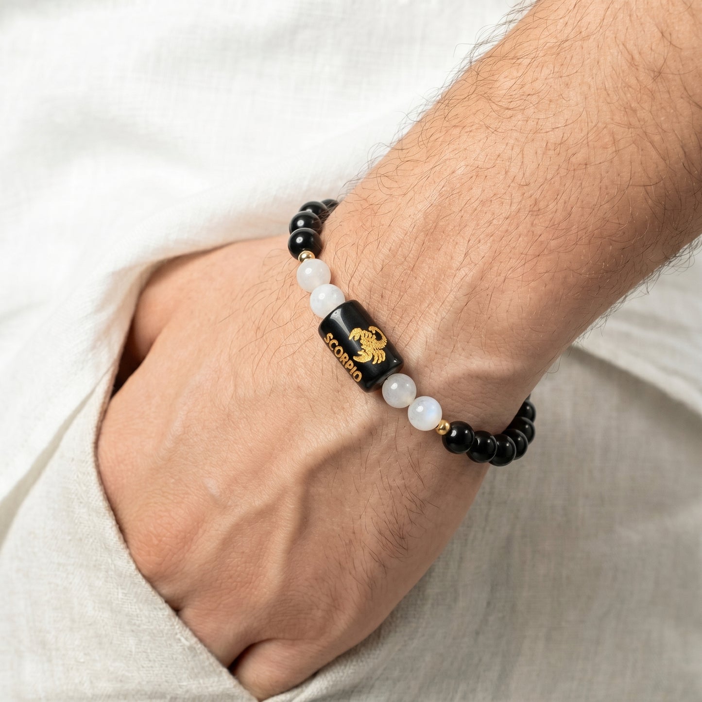 Scorpio (Vrishchik) Rashi Zodiac Bracelet