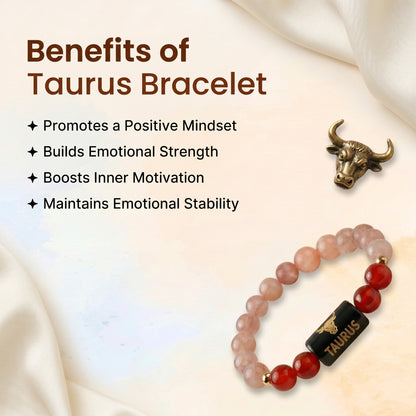 Taurus (Vrishabh) Rashi Zodiac Bracelet