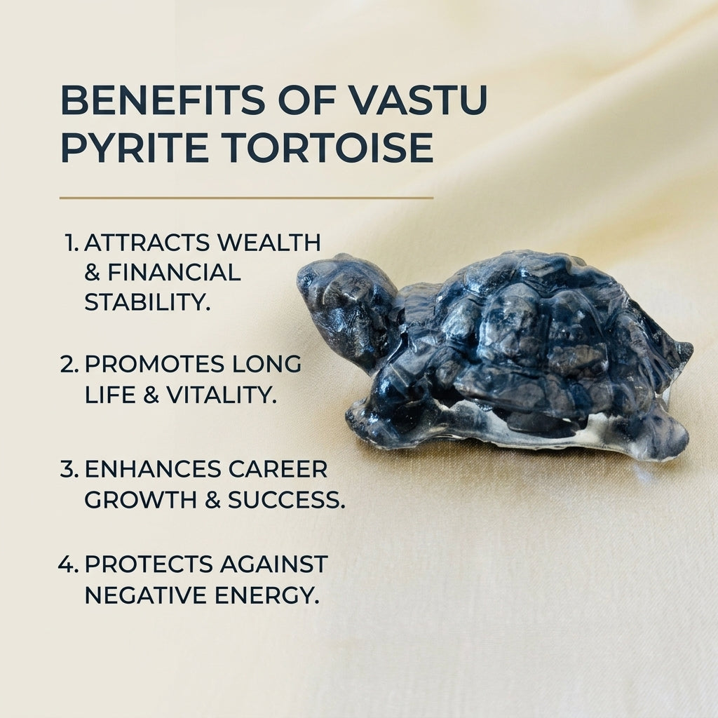 Vastu Pyrite Turtle (Kachhua)
