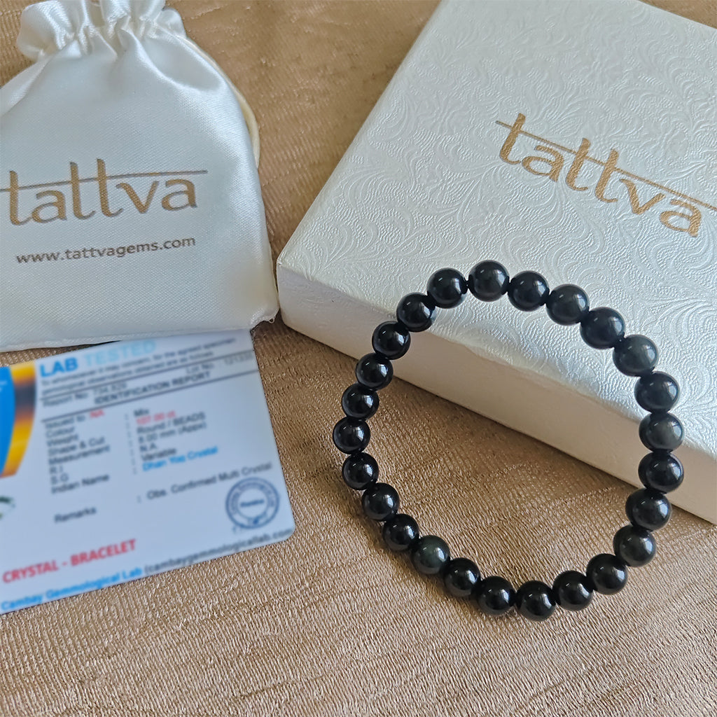 Black Obsidian Bracelet