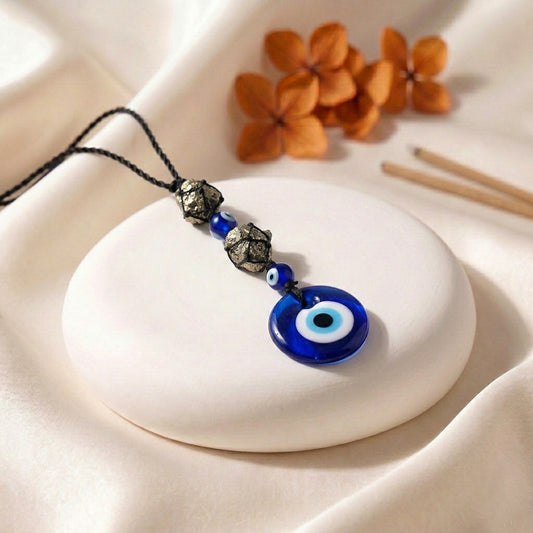 Nazar Rakshak with Evil Eye and Pyrite stone