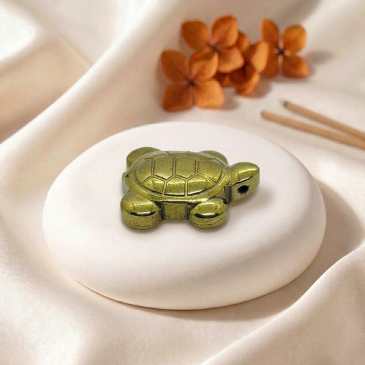 Golden Pyrite Turtle