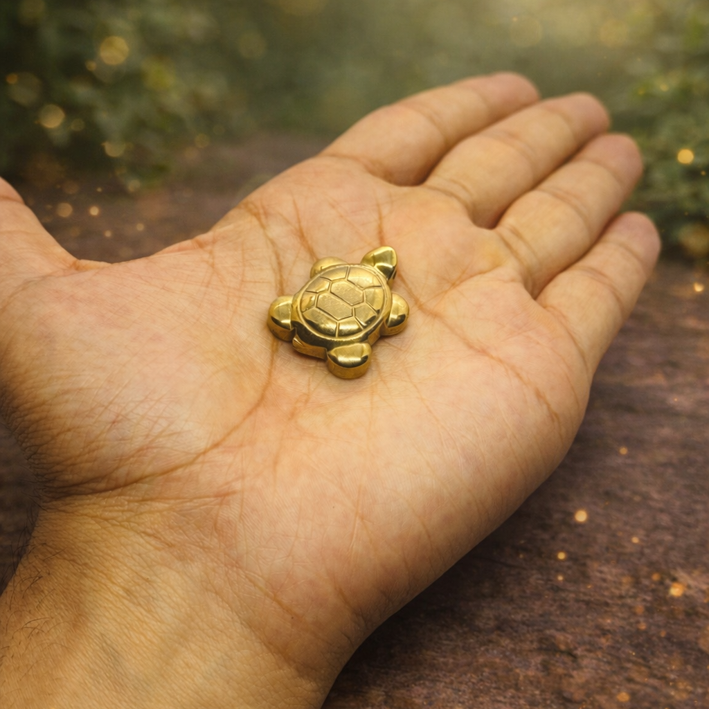 Golden Pyrite Turtle