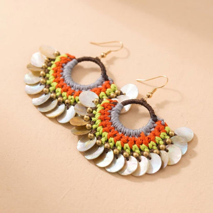 Boho Shell Earrings