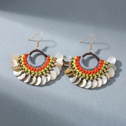 Boho Shell Earrings