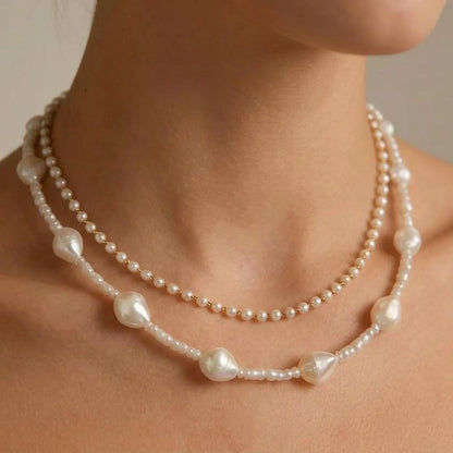 Baroque Seed Pearl Necklace