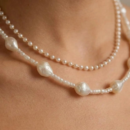Baroque Seed Pearl Necklace