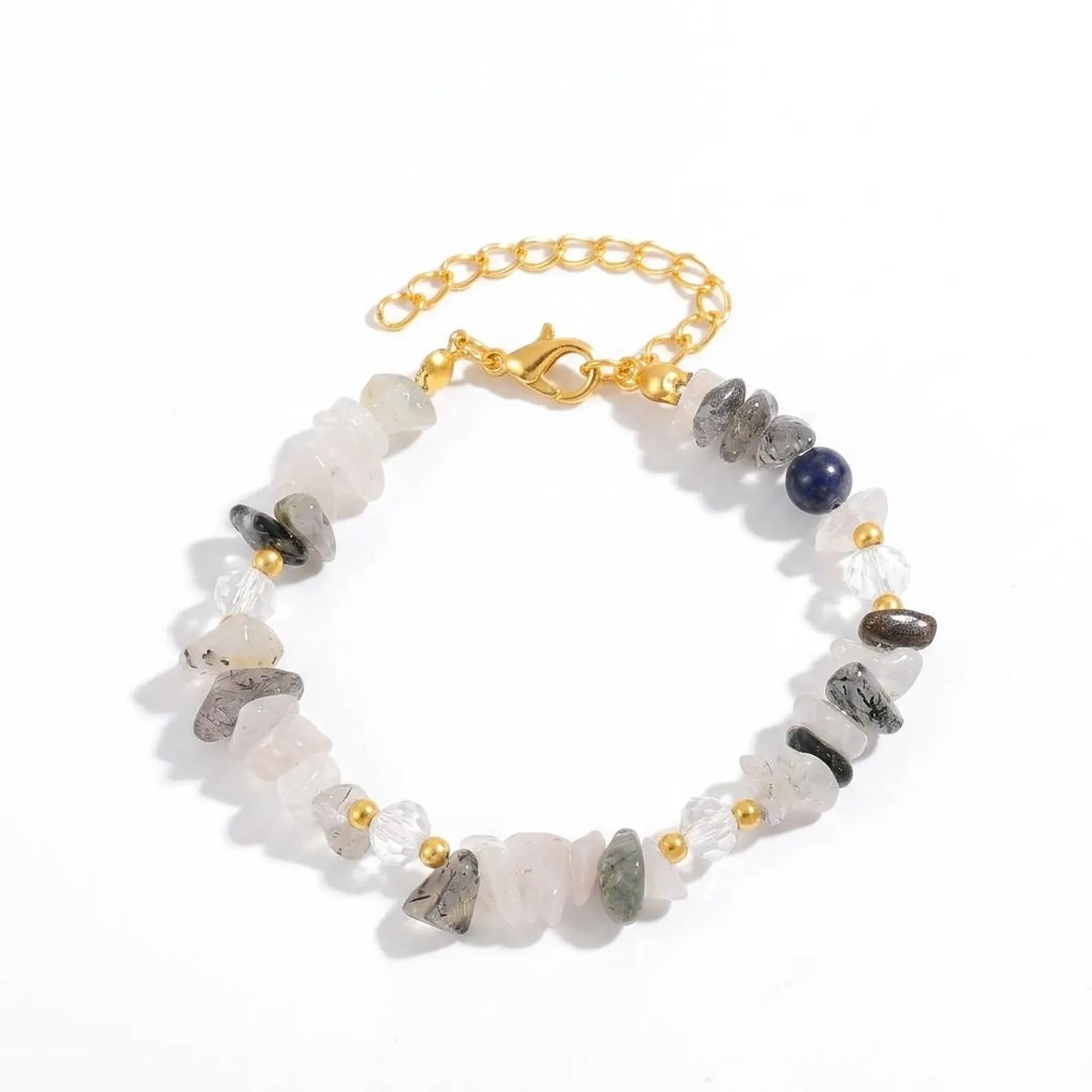 Tourmaline Quartz Chip Bracelet