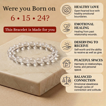 Mulank 6 Bracelet | For Born on 6, 15, 24