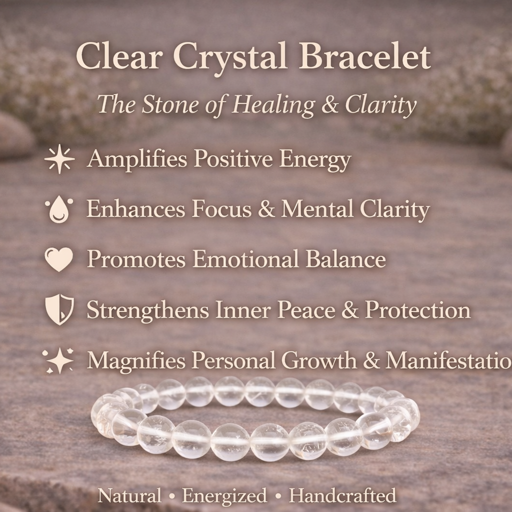 Clear Crystal Bracelet