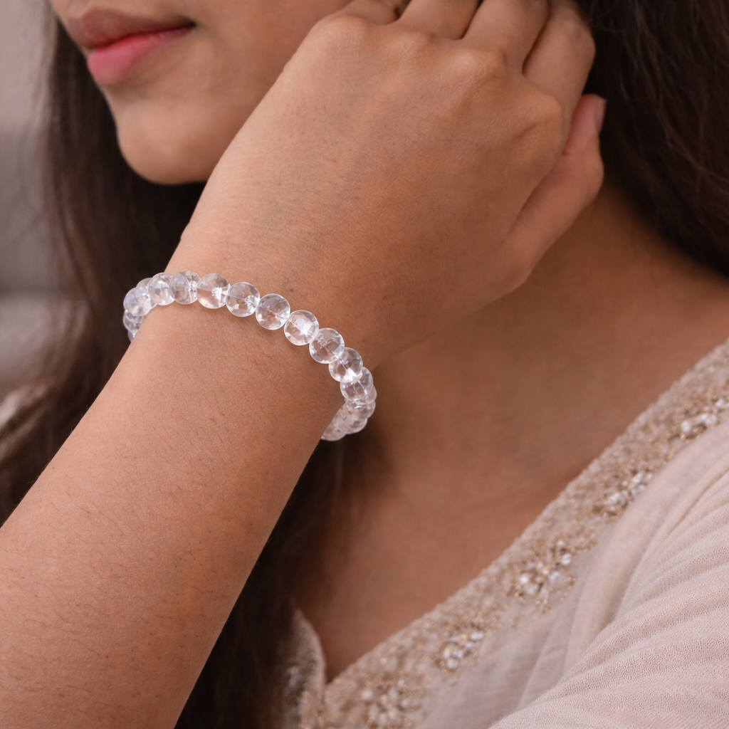 Clear Crystal Bracelet