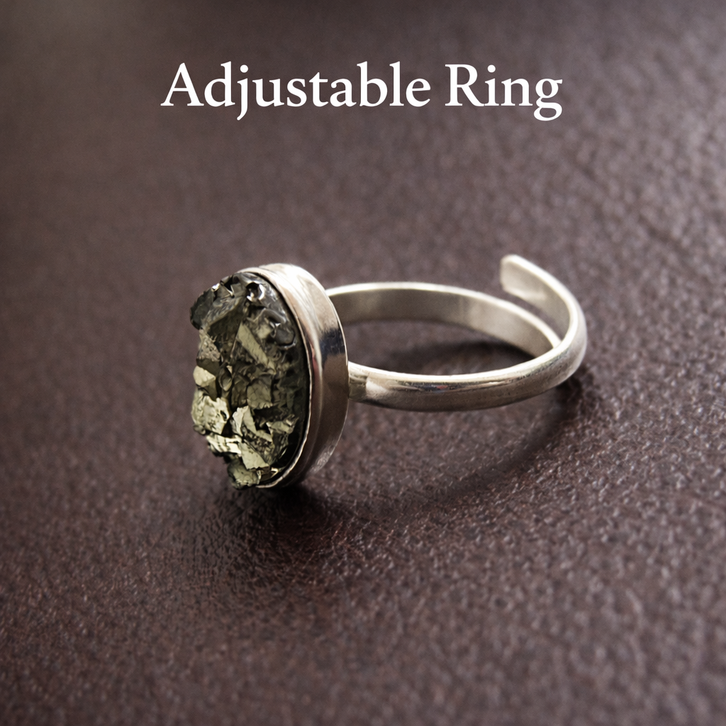 Pyrite Ring (Adjustable)