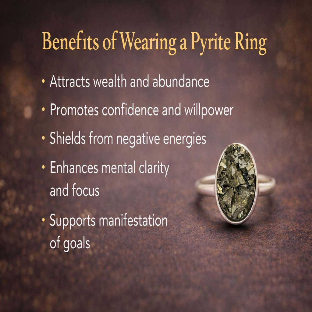 Pyrite Ring (Adjustable)