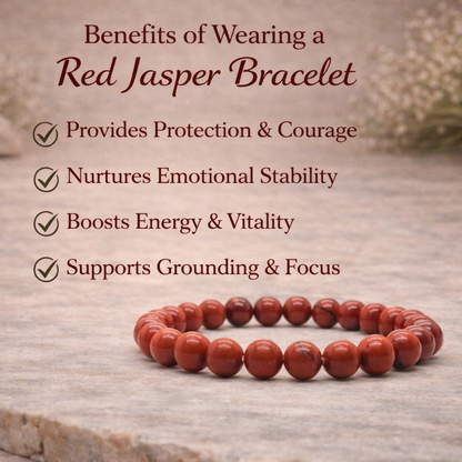 Red Jasper Bracelet