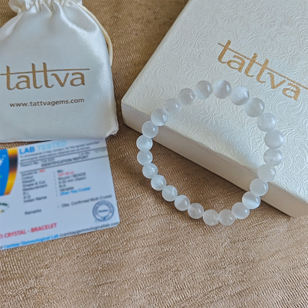 Selenite Bracelet