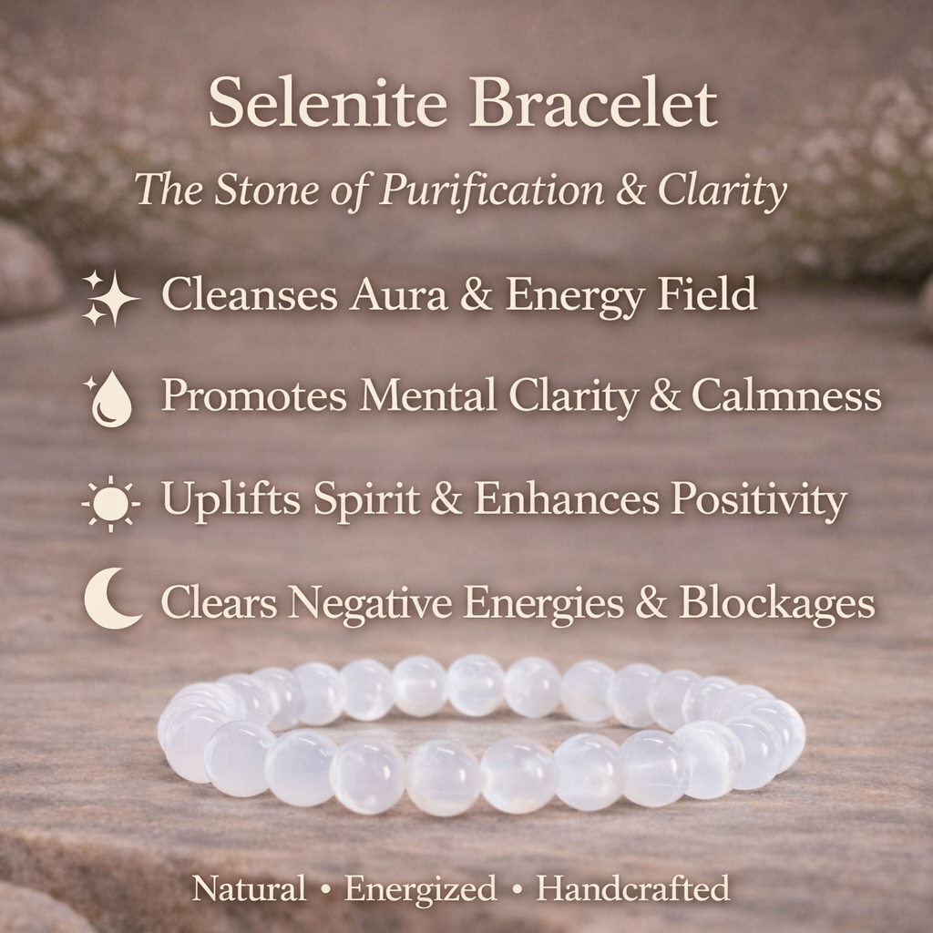 Selenite Bracelet