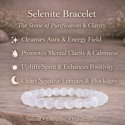 Selenite Bracelet