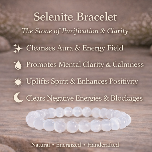 Selenite Bracelet